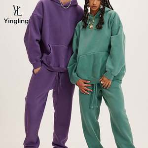 Yingling เสื้อฮู้ดผู้ชายไซส์ใหญ่ซักได้ไซส์ใหญ่พิเศษ - Product Image 1