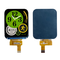 Montre connectée Waiken avec écran TFT IPS LCD de 1,80 pouce, résolution 240x280, module SPI NV3030B2, luminosité de 350 cd/m², température de fonctionnement de -20°C à 70°C