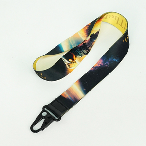 Promotional Plastic Jacquard <b>Lanyard</b> Neck Vip Silk Screen Printing <b>Lanyard</b> With Keychain - Product Image 4