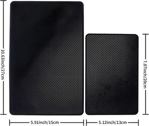 Alas dasbor mobil Anti selip, bantalan Gel Anti selip, bantalan dasbor lengket Anti licin untuk detektor Radar, ponsel - Product Image 2