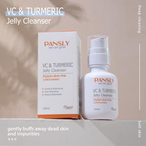 Limpiador Facial de Cúrcuma OEM VC 100ml, Limpieza Profunda, Iluminador, Control de Grasa, Apto para Piel Grasa y Mixta, Uso Diario - Product Image 4