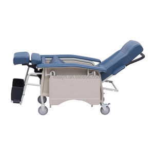 <span class=keywords><strong>Fauteuil</strong></span> inclinable <span class=keywords><strong>médical</strong></span> pour personnes <span class=keywords><strong>âgée</strong></span>s, utilisation en hôpital/clinique, <span class=keywords><strong>fauteuil</strong></span> de soins réglable, table rabattable, roues de 5 pouces, cuir PVC, pratique - Product Image 5