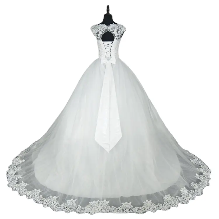 OEM Women Romantic Boho Style Lace Wedding Dress New Style Bride Wedding Dresses