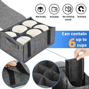 <span class=keywords><strong>Accessoires</strong></span> de <span class=keywords><strong>camping</strong></span> portables et pliables Porte-gobelet en feutre durable <span class=keywords><strong>pour</strong></span> <span class=keywords><strong>camping</strong></span>-<span class=keywords><strong>car</strong></span> <span class=keywords><strong>pour</strong></span> 6 tasses - Product Image 5