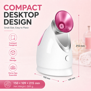 Vaporisateur facial ionique nano portable, pulvérisateur de brume électrique pour le visage, appareil de soin de beauté, outil de soin de la peau pour spa à domicile, OEM ODM - Product Image 3