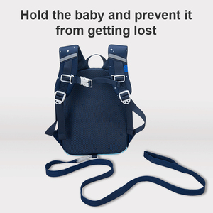 Sac à dos enfant dessin animé ailes d'ange respirant imperméable résistant à l'usure antivol motif fusée planète maternelle - Product Image 4