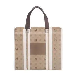 Wholesale LOW MOQ Cheap Price Tote Bags Custom Printed Recyclable Fabric Non Woven Shopping Bags With Logo