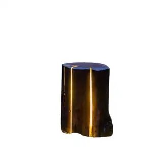 Omeランタンシリーズシミュレーションパイル照明パイルペストパークグラスライトランドスケープ木製ランタンガーデンヴィラヴィラキャプチャ