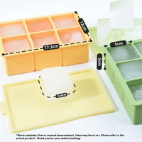 Machine à glaces en silicone réutilisable, sans BPA, sans danger pour les aliments, compatible congélateur, pour des boissons fraîches instantanées