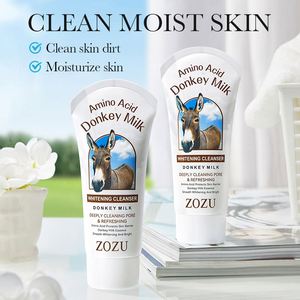 <span class=keywords><strong>Nettoyant</strong></span> <span class=keywords><strong>visage</strong></span> au <span class=keywords><strong>lait</strong></span> <span class=keywords><strong>d</strong></span>'ânesse ZOZU, marque privée, acide aminé, nettoyage en profondeur doux, naturel, biologique, vitamine C, <span class=keywords><strong>nettoyant</strong></span> moussant pour le <span class=keywords><strong>visage</strong></span> - Product Image 2