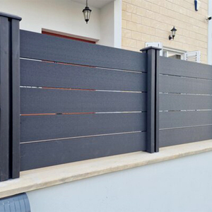 Panel de <span class=keywords><strong>Cerca</strong></span> WPC Personalizado, Impermeable, para Jardín, Valla de Alta Calidad para Exteriores, <span class=keywords><strong>Cerca</strong></span> de Madera y Plástico Compuesto, Venta al Por Mayor de Fábrica - Product Image 3