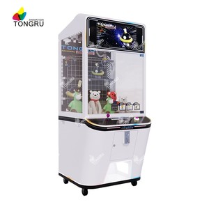 Bán buôn tùy chỉnh Mini <span class=keywords><strong>coin</strong></span>-hoạt động Arcade Claw Crane máy kim loại màu đen búp bê Claw với hóa đơn chấp nhận - Product Image 5