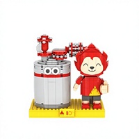 Figuras de Regalo Personalizadas de Bloques de Construcción ABS con Marca Corporativa e IP para Recuerdos de Graduación Universitaria - Diseños Basados en lo Proporcionado por el Cliente