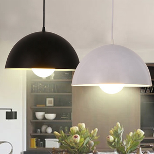 Nordic Hanging <strong>Light</strong> Modern Metal Painted Dome Shaped <strong>Kitchen</strong> Restaurant Office Pendant Lamp Indoor Chandelier Lighting <strong>Fittings</strong> - Product Image 3