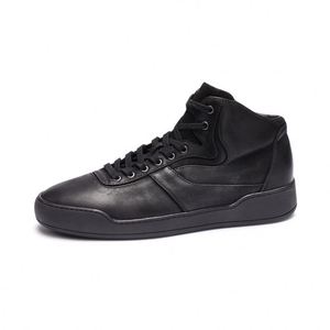 Chaussures décontractées en cuir véritable pour hommes, nouvelle conception, baskets en cuir pour la marche - Product Image 1