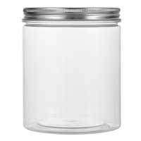 Gobelet à boisson froide/canette à gâteau de 500 ml en PET transparent de haute qualité, logo personnalisable imprimé UV, couvercle à rabat en PP, marque Yoko, boisson