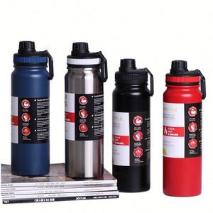 Botella de Agua Deportiva 2025, Aislada, para Viajes y Campamentos al Aire Libre, Ecológica, de Grado Alimenticio, con Logotipo Personalizado para Regalos Empresariales - Product Image 2