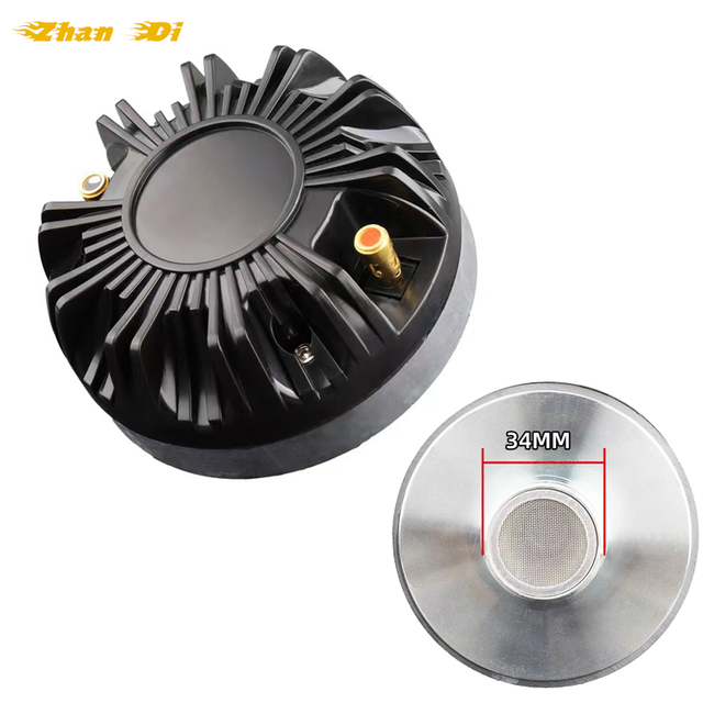 High Quality 51-core 51mm Titanium Diaphragm Tweeter Horn Compression Driver 8 Ohms Speaker Driver Speakerhorn