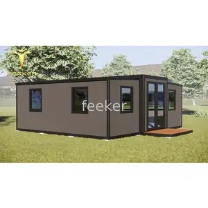 House For Poland Romania: Modular Portable Student Dormitory And Mini Restaurant Container Prefab Houses