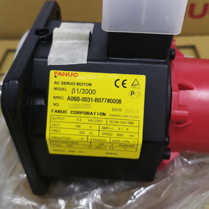 Motor Servo AC FANUC A06B-0031-B077 # 0008 para proveedor de repuestos de maquinaria CNC - Product Image 2