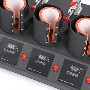 เครื่องรีดร้อนแบบ 5 in 1 สำหรับงานพิมพ์ลายลงบนผ้าด้วยระบบซับลิเมชั่น รุ่น Hy-1706 ขนาด 11 ออนซ์ ใช้ลมอัด - Product Image 2