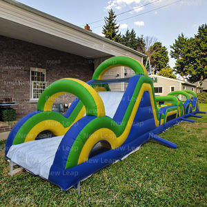 99ft Yuedong <span class=keywords><strong>Gonflable</strong></span> Obstacles Course Vert Toboggan Combo Escalade Maison <span class=keywords><strong>Gonflable</strong></span> Thème Ville Parc - Product Image 1