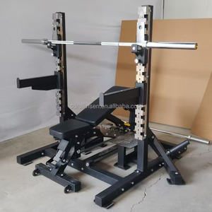 Appareil de musculation <span class=keywords><strong>r</strong></span>églable pour adduction et ablation des hanches, avec fonction pendulaire pour exercices de fessiers et cuisses, équipement de gym - Product Image 5