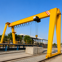 Pont roulant monopoutre de 1 tonne, hauteur de levage 6-12m, palan électrique à câble, type rail, pour garage