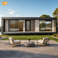 Maison Modulaire Préfabriquée de Luxe Personnalisée DM, Conteneur Préfabriqué avec Cuisine et Salle de Bain pour Bungalow Écologique, Parc ou Maison de Vacances