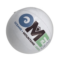 Faible QUANTITÉ MINIMALE DE COMMANDE sans phtalate 6 panneaux ballons de plage avec logo PVC balles gonflables