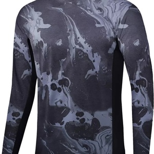 New Design Sublimation Custom Long Sleeve Fishing Shirt Fishing <b>Clothing</b> Fishing Wear for <b>Mens</b> - Product Image 1