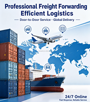 Solution de livraison de fret maritime flexible porte-à-porte DDP FCL LCL depuis la Chine