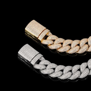 Cadena Cubana de Oro Real de 18K, Chapada en Oro, de 15MM de Grosor, Precio al por Mayor - Regalo Unisex - Product Image 3