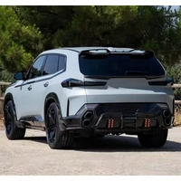 Pièces de carrosserie de voiture, mise à niveau, style LD, diffuseur arrière en fibre de carbone sèche, adapté à la BMW XM