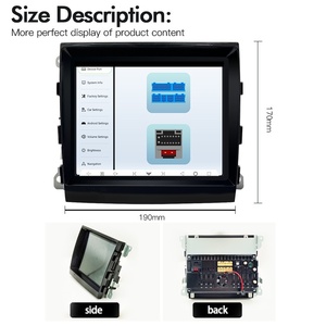 Para Porsche Panamera 2010-2015, Pantalla LCD Android 13, Control <span class=keywords><strong>Central</strong></span> del Automóvil, Pantalla Grande, Navegación y Reproductor de Cámara de Reversa, Todo en Uno - Product Image 4