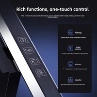 Lampe LED asymétrique moderne et minimaliste pour écran d'ordinateur portable, à clipser, en alliage d'aluminium, pour une protection oculaire transfrontalière
