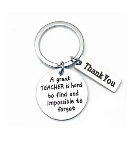 Special Metal keychain for teacher day gift