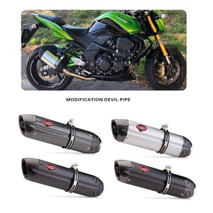 Modificación Universal de Escape para Motocicleta, Tubo de Escape Devil's para CF250SR S600 R3 Infinite, Tubo Devil's - Product Image 1