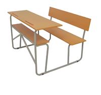 Chaise d'école moderne avec hauteur réglable, bureau et chaise en bois pour étudiants, adaptés aux bureaux à domicile