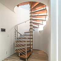 Escalier en colimaçon à vendre aux philippines avec barre de tige en acier garde-corps