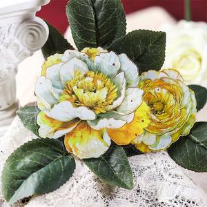 10 Sheets Per Pack Large Size Foil Flower <strong>Stickers</strong> Waiting for a Flower to Bloom Series 6 Choices of <strong>Stickers</strong> - Product Image 2