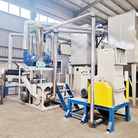 Déchiqueteuse de PCB industrielle robuste pour déchets électroniques, usine de recyclage de PCB pour la récupération de l'or et de l'argent des cartes mères de déchets informatiques, téléphoniques et télévisuels