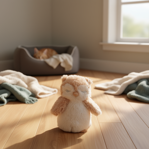 Peluche de Búho de 18 cm, Juguete de Peluche Suave para Mascotas - Product Image 3