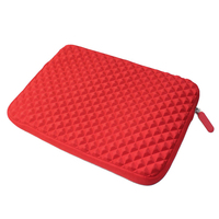 Housse d'ordinateur portable étanche en néoprène de voyage pour ordinateur portable 11.6 "Chromebook Ultrabook ordinateur portable rembourrage en mousse de diamant résistant aux chocs