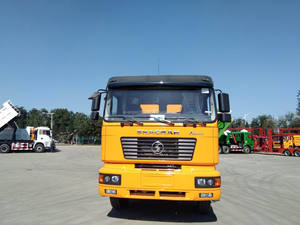 Shacman 25ton camion à benne basculante hydraulique 290hp 6_4 nouvel état carburant Diesel direction gauche caméra arrière prix usine lourd Euro 2 - Product Image 3