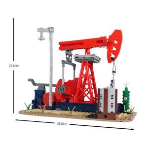Bloques de Construcción para Niños al por Mayor OEM, Juguete de Construcción de 489 Piezas, Modelo de Máquina Minera de Petróleo, Juguete Educativo de Plástico para Mayores de 14 Años - Product Image 5