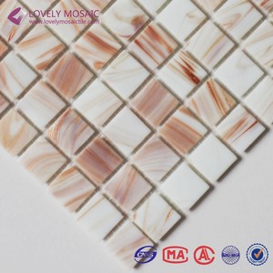 23x23mm paillettes or ligne verre mosaïque <span class=keywords><strong>mur</strong></span> carreaux - Product Image 4