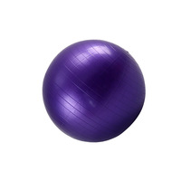 Umweltfreundlicher Anti-Burst Lila PVC Verstärkter Yoga-Ball für Zuhause und Studio Ästhetisches Minimalistisches Design und Yoga-Praxis Yoga-Ausrüstung