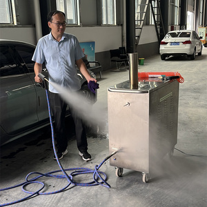 Nettoyeur vapeur mobile à haute température et haute pression Chuangwang, alimenté au carburant, pour l'élimination des taches d'huile - Product Image 2