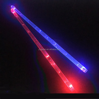 5A Glowing Fluor scent DrumS tick Luminous Stage Elektrische LED PC Kunststoff Material Langlebige Drumsticks für dunkle Umgebungen mit